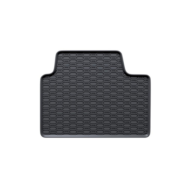 Tapis de sol en caoutchouc adapté pour BMW 3 G20, G21 Berline, Touring (2018-....) - tapis de voiture - noir - 4 pcs.
