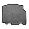 Tapis de sol en TPE adapté pour Renault Kangoo III Van (06.2021-....) - empattement court et long - tapis de voiture - noir