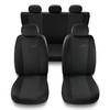 Housses de siège adaptées pour Audi Q3 I, II (2011-2019) - housse siege voiture universelles - couverture siege - X.R-G1