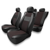 Housses de siège adaptées pour Peugeot 207 (2006-2013) - housse siege voiture universelles - couverture siege - EXL-5