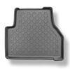 Tapis de sol en TPE adapté pour Volkswagen Caddy V Maxi Van (11.2020-....) - 5 ou 7 sièges; sans la troisième rangée de sièges - tapis de voiture - noir