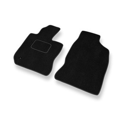Tapis de Sol Velours adapté pour Chrysler PT Cruiser Manual Cabriolet, Monospace (2000-2010) - Premium tapis de voiture - noir