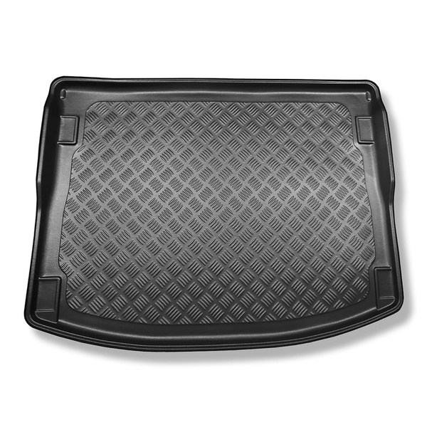 Tapis de coffre adapté pour Suzuki SX4 II S-Cross Crossover (09.2013-2019) - bac de coffre - protection de coffre voiture - sur tous les niveaux du plancher amovible du coffre
