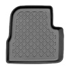 Tapis de sol en TPE adapté pour Opel Corsa VI F Hayon (06.2019-....) - pas pour la version électrique et hybride - tapis de voiture - noir