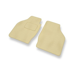 Tapis de Sol Velours adapté pour Suzuki Ignis I SUV (2000-2006) - Premium tapis de voiture - beige