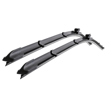 Balais d'essuie-glace de pare-brise adaptés pour Peugeot 407 Coupé, Berline, SW (05.2004-12.2011) - balais plat