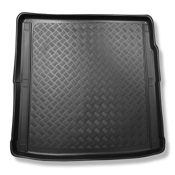 Tapis de coffre adapté pour Mercedes-Benz CLS W218 Shooting Brake (10.2012-02.2018) - bac de coffre - protection de coffre voiture - aussi pour les modèles avec des rails de fixation