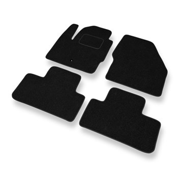 Tapis de Sol Feutres adapté pour Land Rover Freelander II (2006-2014) - tapis de voiture - noir