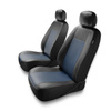 Housses de siège adaptées pour Peugeot 508 I, II (2011-....) - housse siege voiture universelles - couverture siege - 2CM-BL