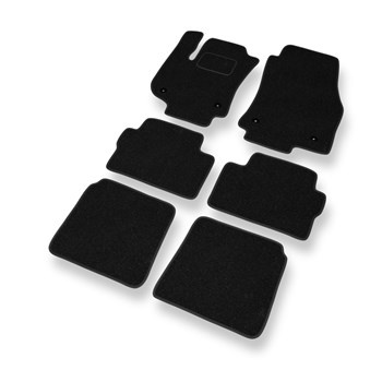 Tapis de Sol Feutres adapté pour Opel Zafira B (2005-2012) - tapis de voiture - noir