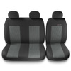 Housses de siège adaptées pour Citroen Jumper I, II, III (1994-....) - housse siege voiture universelles - couverture siege - BE-2