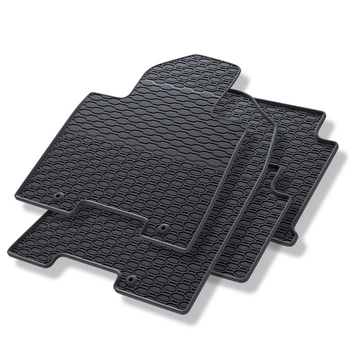 Tapis de sol en caoutchouc adapté pour Kia Sportage IV (2016-2021) - tapis de voiture - noir