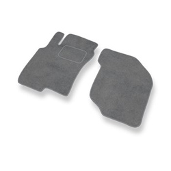 Tapis de Sol Velours adapté pour Nissan X-trail I SUV (2001-2007) - Premium tapis de voiture - gris