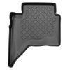 Tapis de sol en TPE adapté pour Ford Ranger T6 PX2 Pick-Up (12.2015-10.2022) - tapis de voiture - noir
