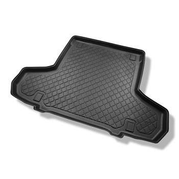 Tapis de coffre adapté pour Porsche Panamera II Berline (2017-....) - bac de coffre - protection de coffre voiture - sans caisson de graves; non pour les modèles hybrides