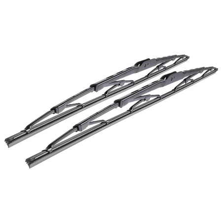 Balais d'essuie-glace de pare-brise adaptés pour Mitsubishi Pajero III SUV (02.2000-08.2006) - balais standard