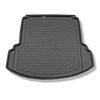 Tapis de coffre adapté pour Volkswagen Jetta 1K Berline (08.2005-2011) - bac de coffre - protection de coffre voiture - avec cavité gauche et droite