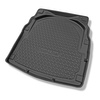 Kit tapis de coffre et tapis de voiture TPE PREMIUM pour: Mercedes-Benz Classe E W212 Berline (03.2009-03.2016) - sans cavités; surface plane