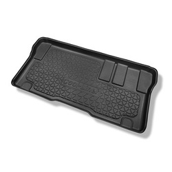 Tapis de coffre adapté pour Citroen SpaceTourer Van (01.2016-....) - bac de coffre - protection de coffre voiture - derriere 3e rangée de sieges; empattement long