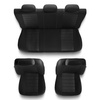 Housses de siège adaptées pour Peugeot 207 (2006-2013) - housse siege voiture universelles - couverture siege - MD-3