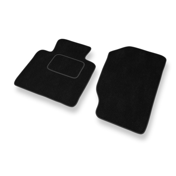 Tapis de Sol Velours adapté pour Honda S2000 Roadster (1999-2009) - Premium tapis de voiture - noir