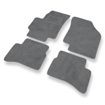 Tapis de Sol Velours adapté pour Kia Rio II Hayon, Berline (2005-2011) - Premium