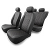 Housses de siège adaptées pour Audi A4 B5, B6, B7, B8, B9 (1995-2024) - housse siege voiture universelles - couverture siege - PRF-RD