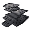 Tapis de sol en TPE adapté pour Volkswagen Golf VII Hayon (2012-2020) - tapis de voiture - noir