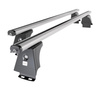 Barres de toit en aluminium adapté pour Honda CR-V SUV (2007-2011) - Porte-Bagages de Voiture argent - points de montage - (suivant le modèle de voiture ils peuvent se situer à différents endroits)