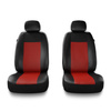 Housses de siège adaptées pour Peugeot 407 (2004-2011) - housse siege voiture universelles - couverture siege - 2CM-RD