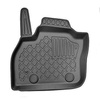 Tapis de sol en TPE adapté pour Renault ZOE Hayon (06.2019-03.2024) - tapis de voiture - noir