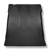 Tapis de coffre adapté pour Mercedes-Benz eVito Tourer (10.2020-....) - bac de coffre - protection de coffre voiture - pour l'espace derriere 2e rangée de sieges (3e rangée dans la voiture ou enlevée); version longue (empattement 3.200 mm; longueur de l’a