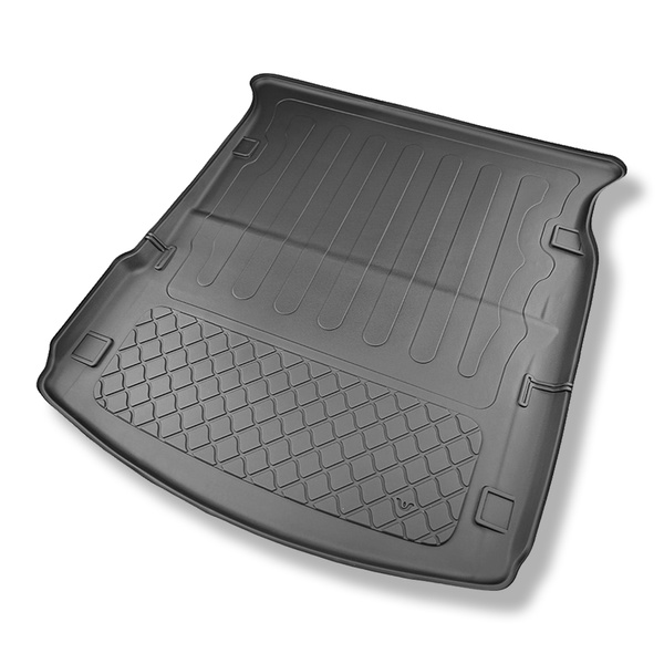 Tapis de coffre adapté pour Dodge Durango III SUV (01.2011-....) - bac de coffre - protection de coffre voiture - 7 places; 3me rangée abaissée
