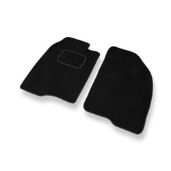 Tapis de Sol Velours adapté pour Ford Fusion I Monospace (2002-2005) - Premium tapis de voiture - noir