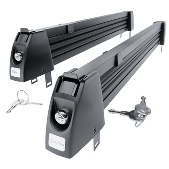 Porte-skis sur toit de voiture - Ski rack M-7703 - noir - pour 3 paires de skis ou 2 snowboards