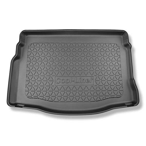 Tapis de coffre adapté pour DS 4 E-Tense Plug-in Hybrid Hayon (11.2021-....) - bac de coffre - protection de coffre voiture