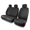 Housses de siège adaptées pour Renault Trafic III, IV, V, VI (1994-....) - housse siege voiture universelles - couverture siege - BE-3