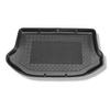 Tapis de coffre adapté pour Hyundai ix20 Monospace (05.2010-07.2019) - bac de coffre - protection de coffre voiture - coffre supérieur