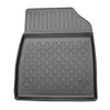 Tapis de sol en TPE adapté pour Nissan Townstar Break, Van (01.2022-....) - empattement court et long - tapis de voiture - noir