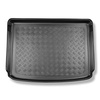 Tapis de coffre adapté pour Audi A3 8Y Sportback (03.2020-....) - bac de coffre - protection de coffre voiture - coffre supérieur; plancher amovible en la position la plus haute