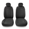 Housses de siège adaptées pour Peugeot 208 I, II (2012-....) - housse siege voiture universelles - couverture siege - 2UNE-3