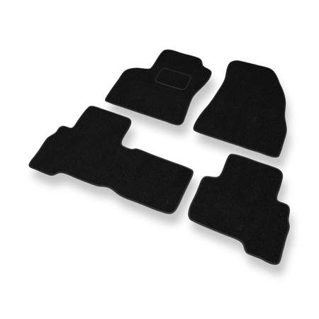 Tapis de Sol Feutres adapté pour Citroen Nemo (2008-2015) - tapis de voiture - noir