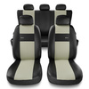 Housses de siège adaptées pour Audi A2 (1999-2005) - housse siege voiture universelles - couverture siege - XL-BE