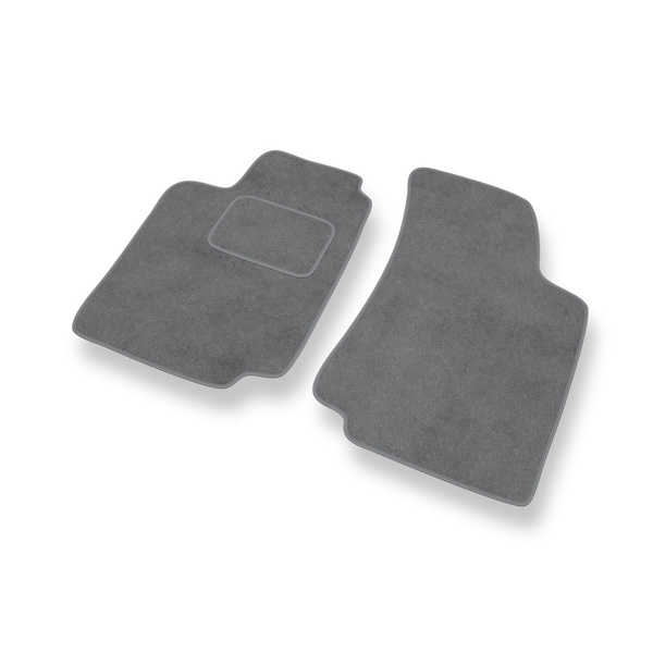 Tapis de Sol Velours adapté pour Volkswagen Golf III Hayon, Cabriolet, SW (1991-1999) - Premium tapis de voiture - gris