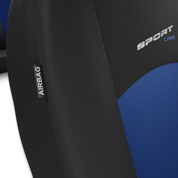 Housses de siège adaptées pour Renault Modus (2004-2012) - housse siege voiture universelles - couverture siege - S-BL