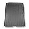 Tapis de coffre adapté pour Fiat Fiorino III Van (06.2008-....) - bac de coffre - protection de coffre voiture - 2 sièges