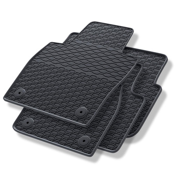 Tapis de sol en caoutchouc adapté pour Skoda Kamiq Crossover (2019-....) - tapis