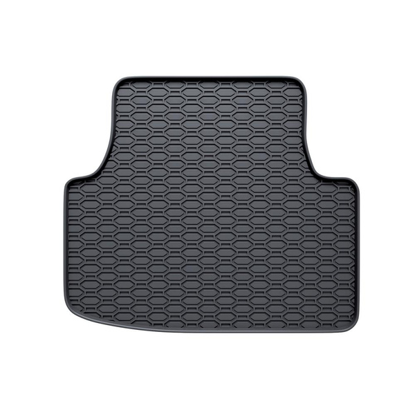 Tapis de sol en caoutchouc adapté pour Volkswagen Golf Sportsvan Monospace (2013-2020) - tapis de voiture - noir - 4 pcs.
