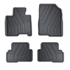 Tapis de sol en TPE adapté pour Hyundai Tucson III HEV Hybrid SUV (2020-....) - tapis de voiture - noir