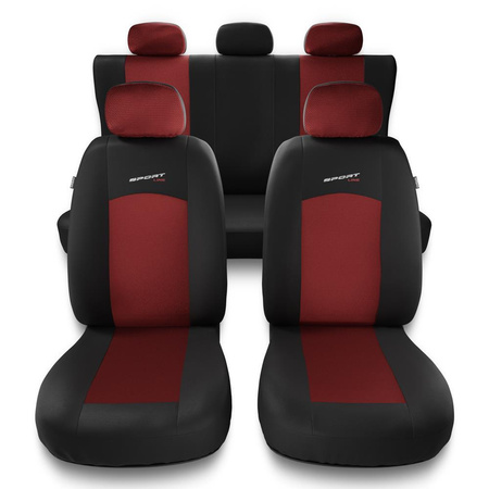Housses de siège adaptées pour Peugeot 308 I, II, III (2007-....) - housse siege voiture universelles - couverture siege - S-RD